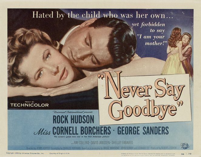 Never Say Goodbye - Plakate