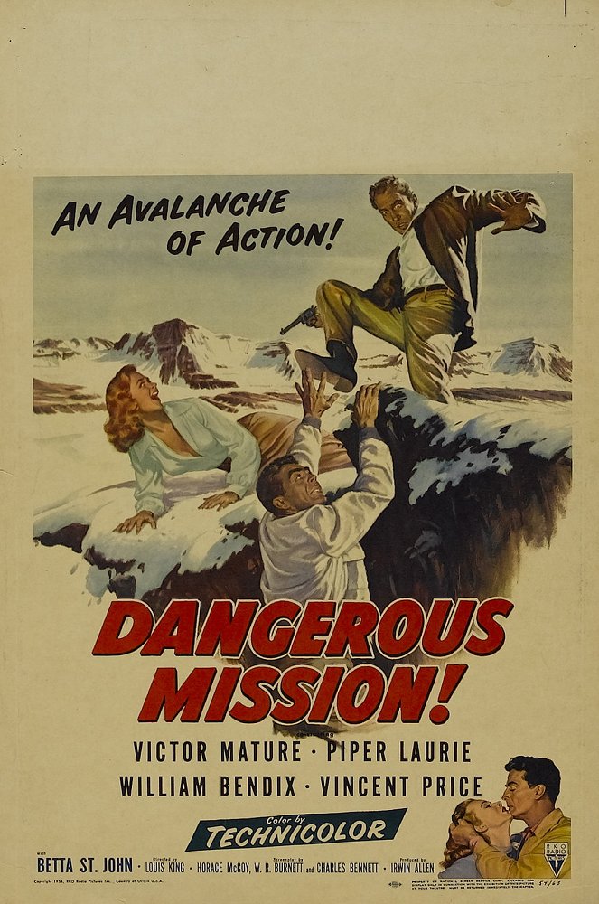 Dangerous Mission - Posters