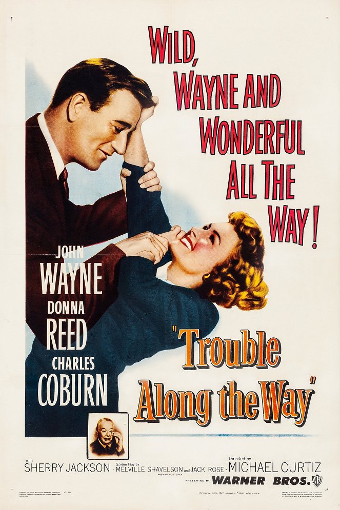 Trouble Along the Way - Posters