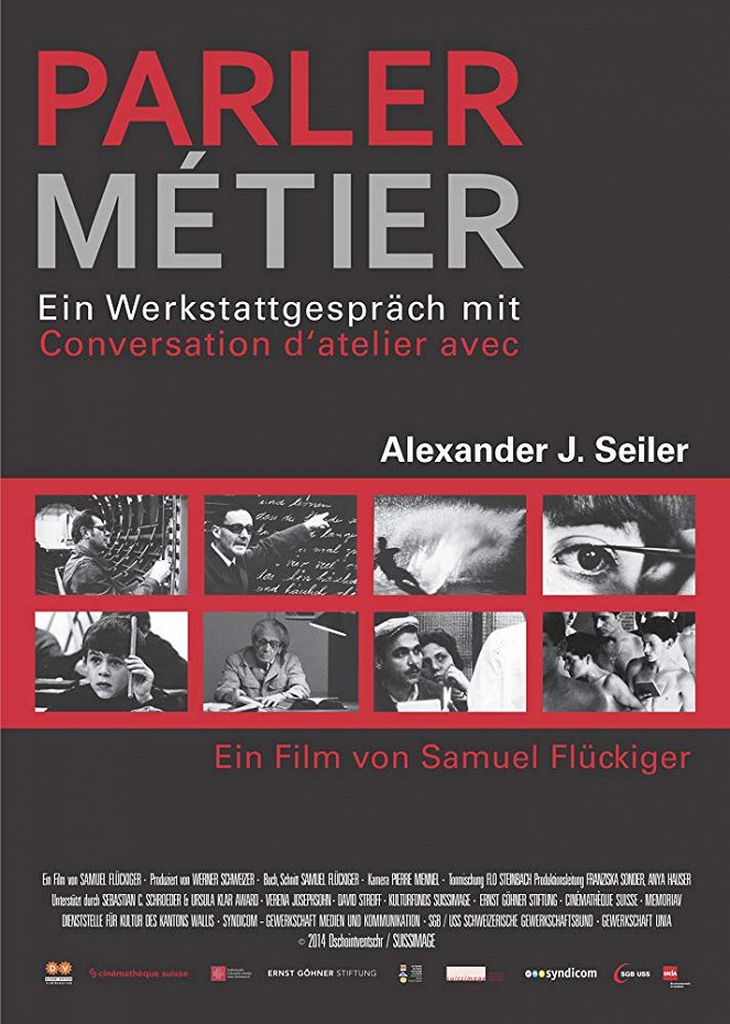 Parler métier - ein Werkstattgespräch mit Alexander J. Seiler - Plakaty