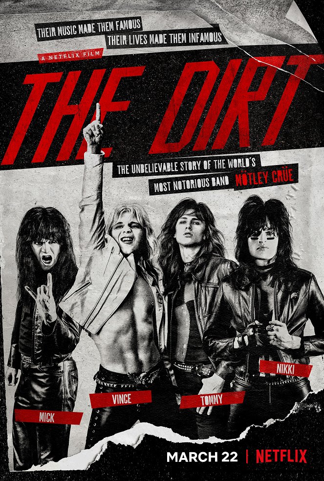 The Dirt: Sie wollten Sex, Drugs & Rock'n'Roll - Plakate