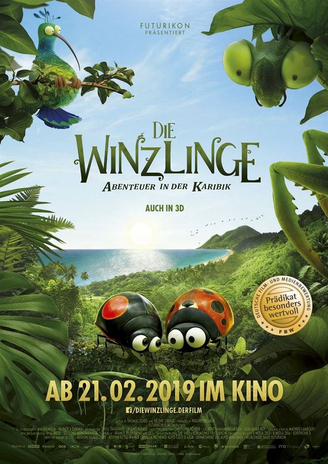 Die Winzlinge - Abenteuer in der Karibik - Plakate