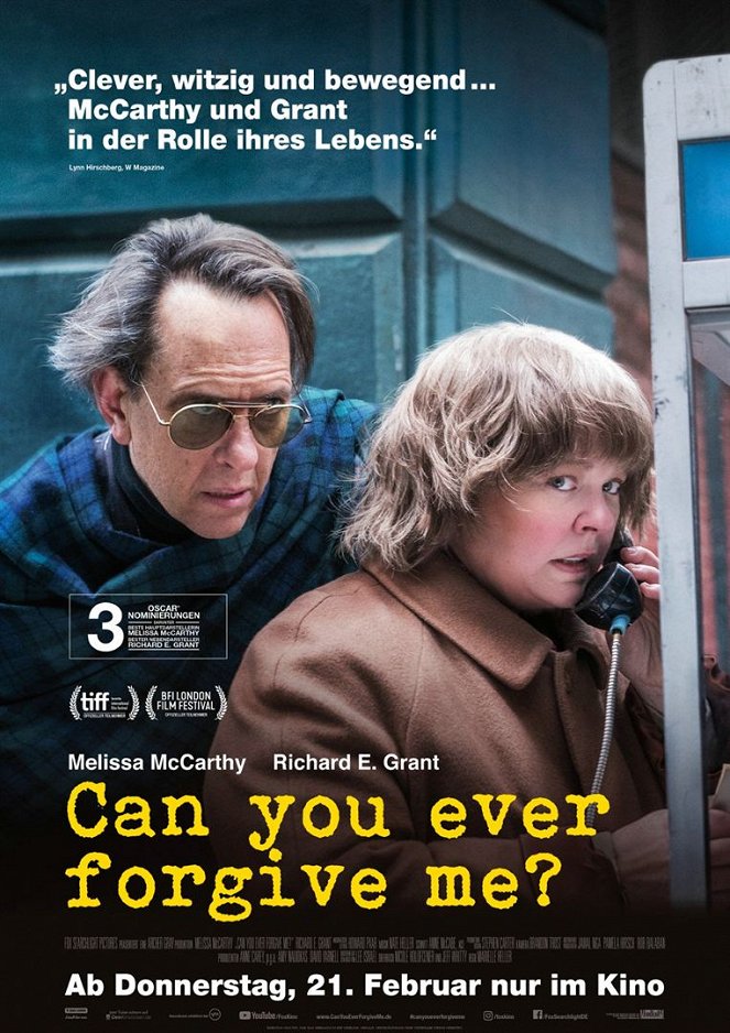 Can You Ever Forgive Me? - Plakate