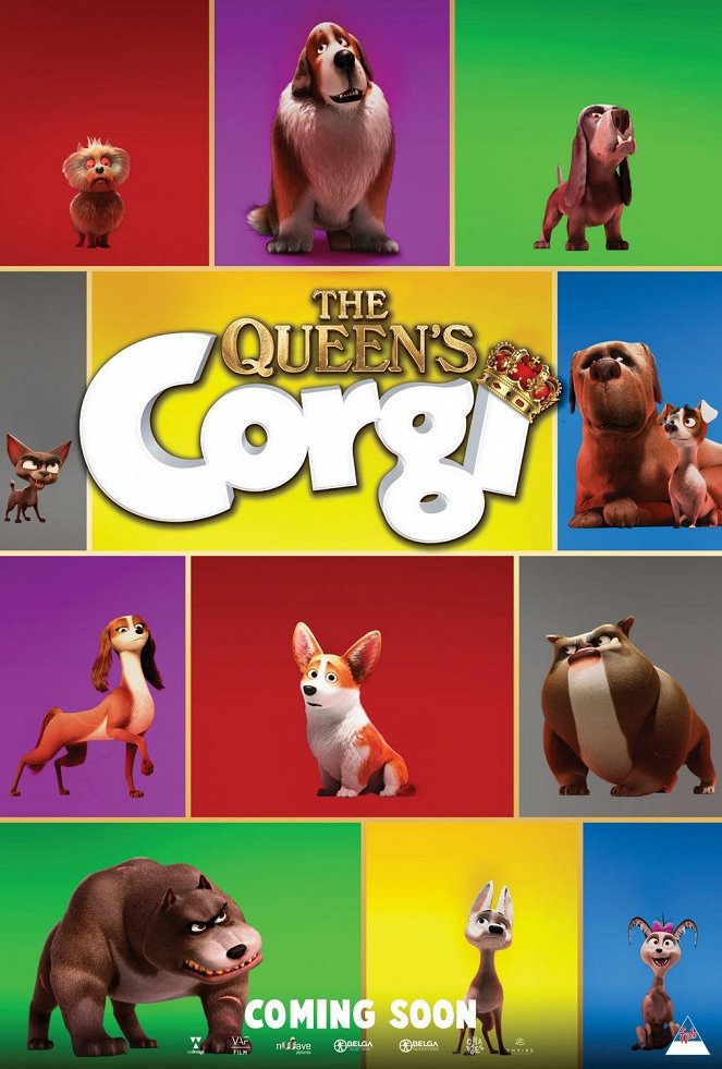 Corgi, las mascotas de la reina - Carteles