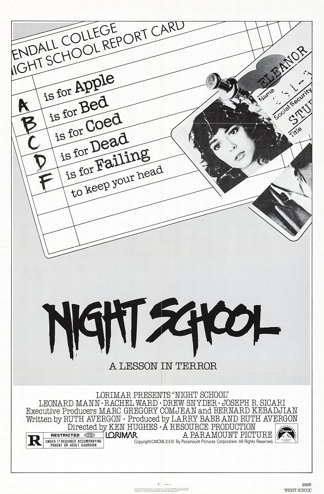 Night School - Plakaty
