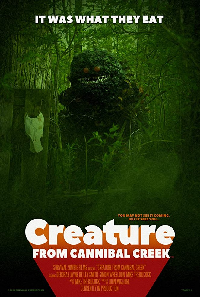 Creature from Cannibal Creek - Affiches