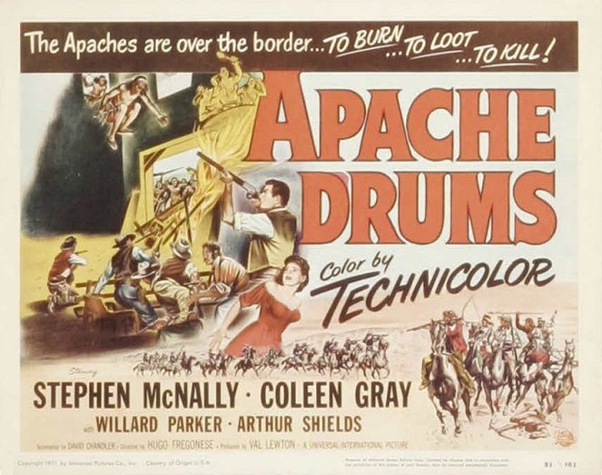 Apache Drums - Plakáty