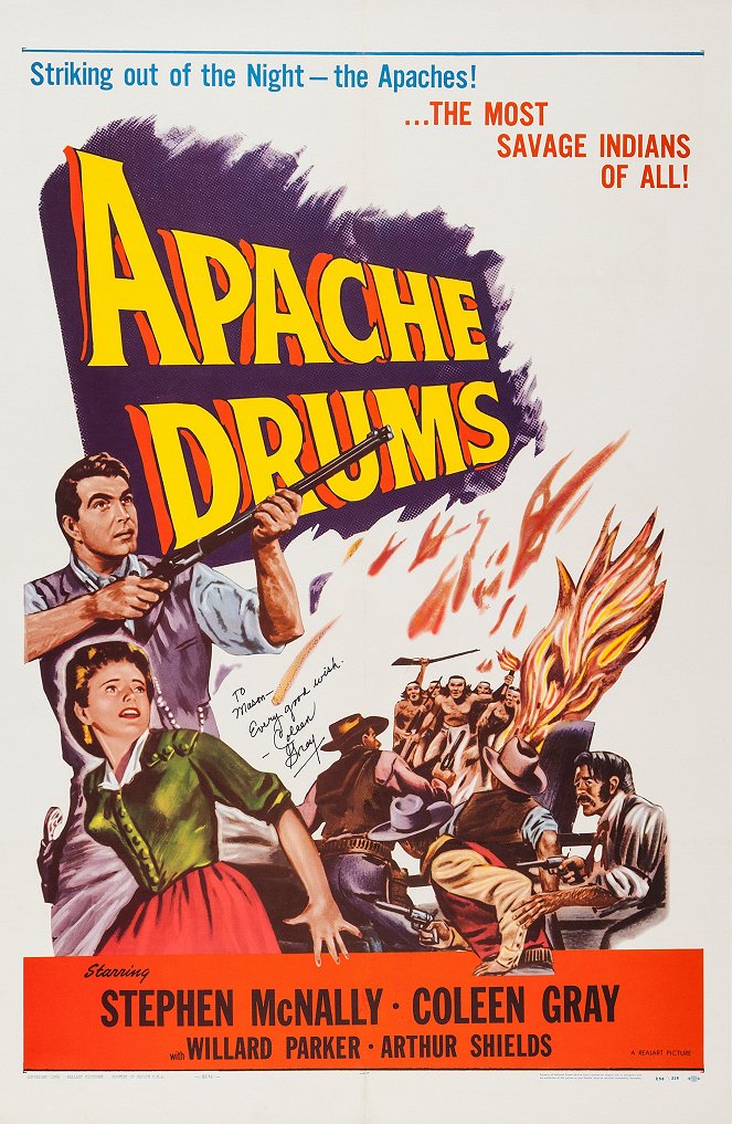 Apache Drums - Plakaty