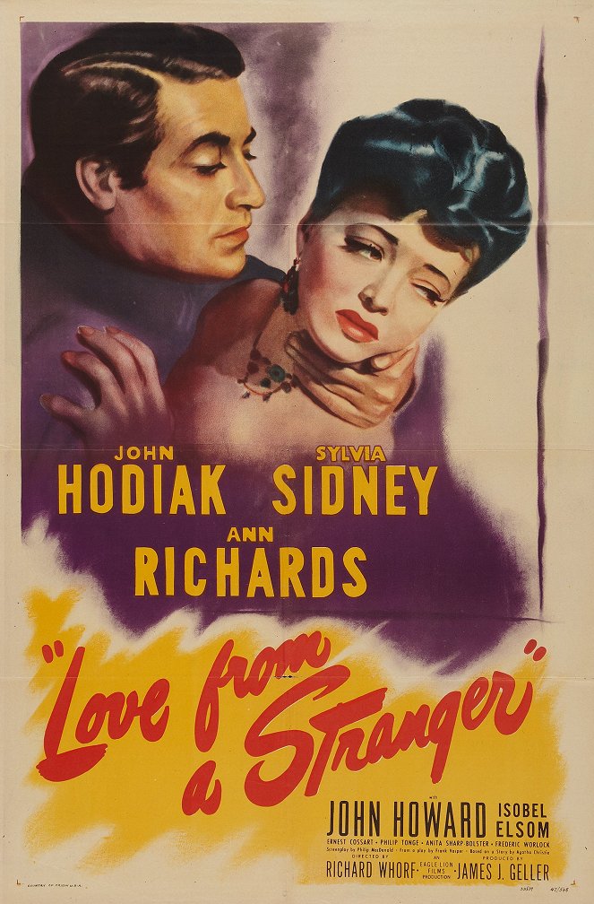 Love from a Stranger - Posters