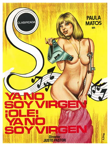 Ya no soy virgen, olé, ya no soy virgen - Plakate