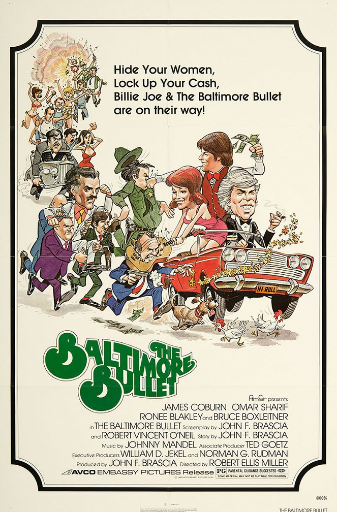 The Baltimore Bullet - Plakátok