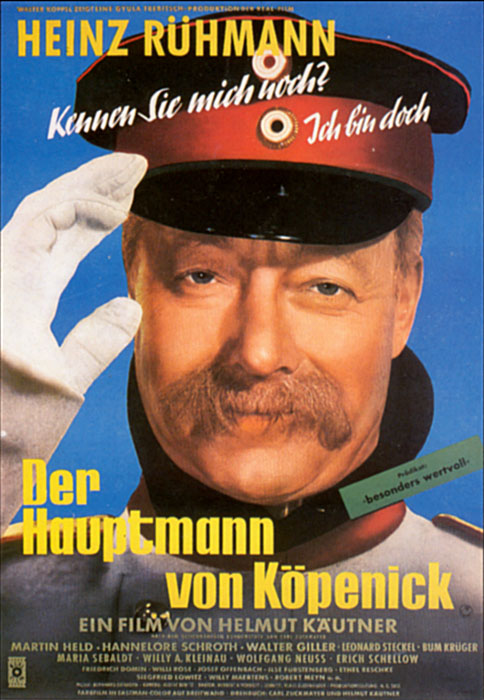 Der Hauptmann von Köpenick - Affiches