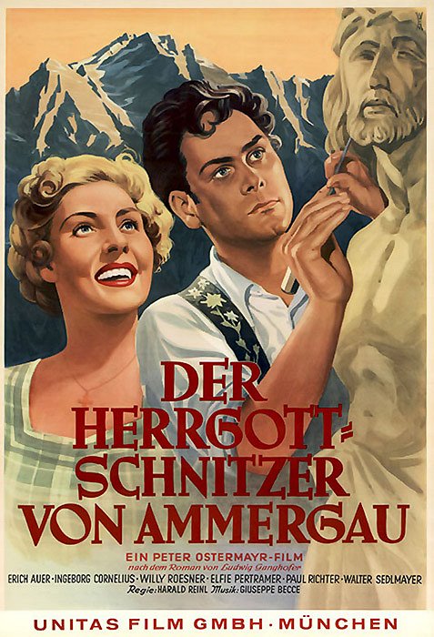Der Herrgottschnitzer von Ammergau - Plakáty