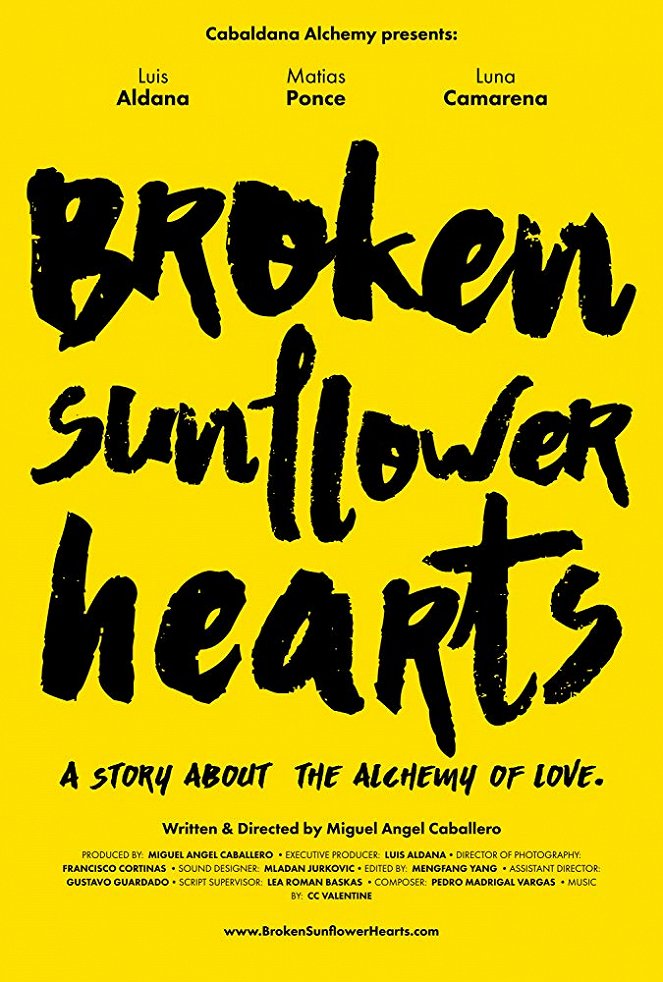 Broken Sunflower Hearts - Plakaty