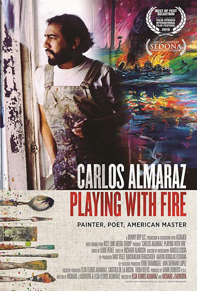 Carlos Almaraz Playing With Fire - Plagáty