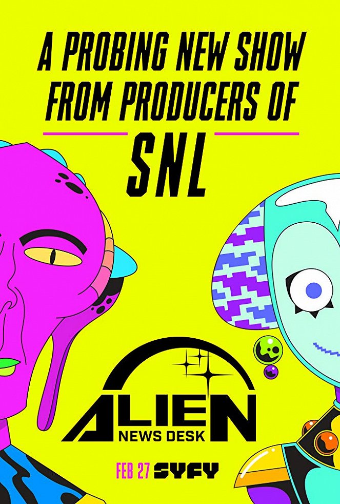 Alien News Desk - Plakate