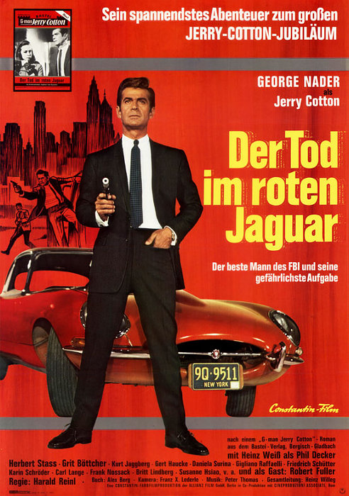 Der Tod im roten Jaguar - Plakate