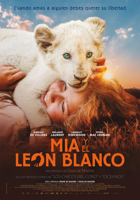 Mia y el león blanco - Carteles