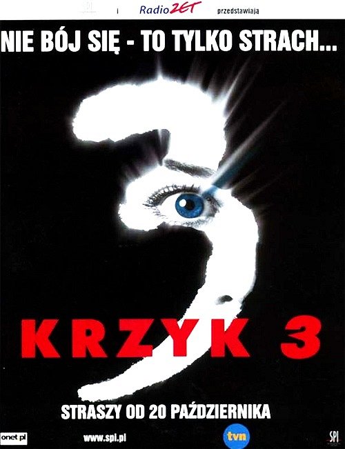 Krzyk 3 - Plakaty