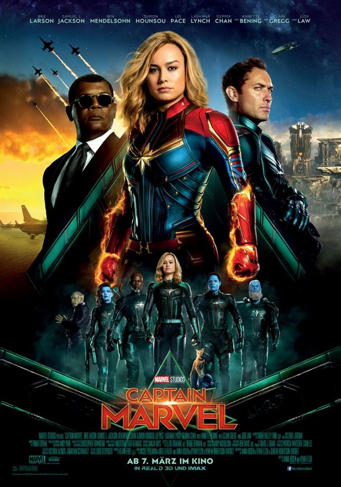 Captain Marvel - Plakate