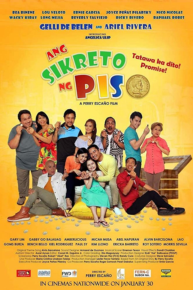 Ang sikreto ng piso - Carteles