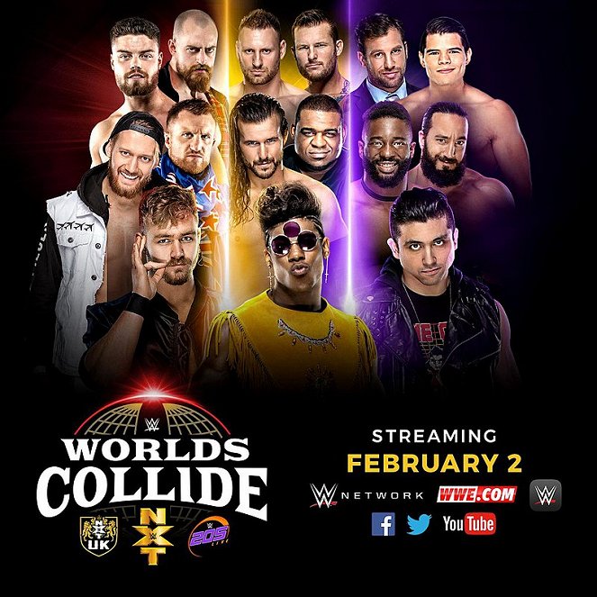 WWE Worlds Collide - Affiches
