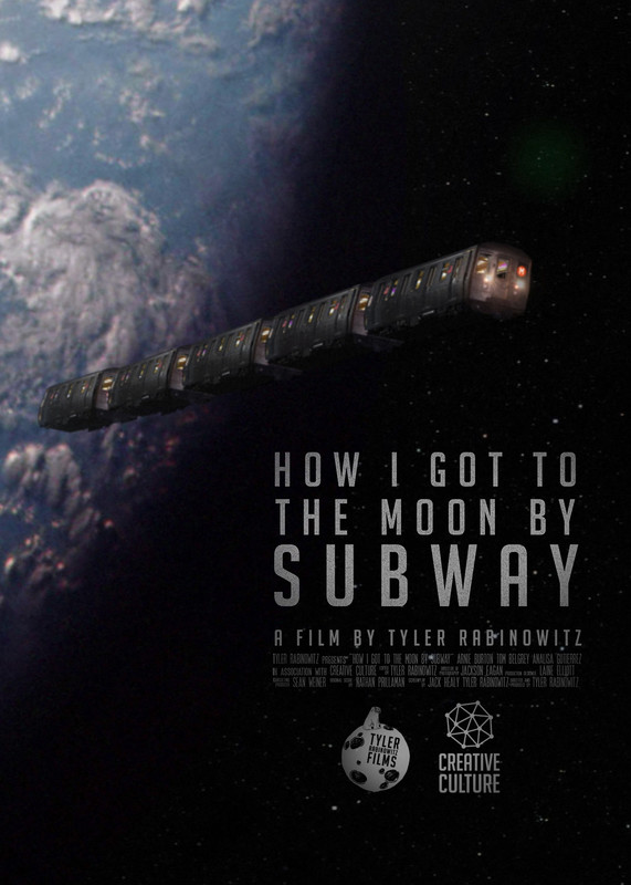 How I Got to the Moon by Subway - Carteles