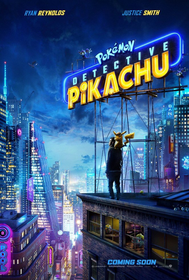 Pokémon: Detective Pikachu - Carteles