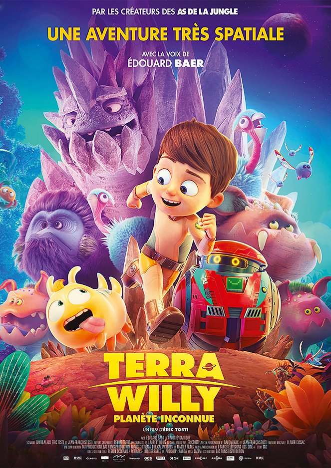 Terra Willy : Planète inconnue - Affiches