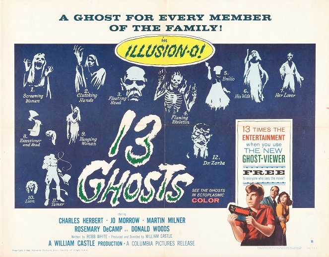 13 kísértet - Plakátok