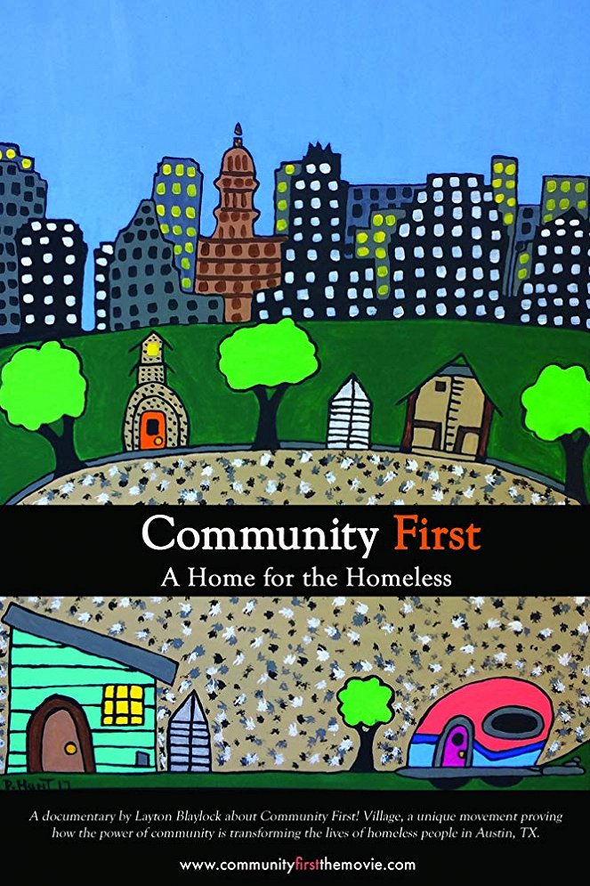 Community First, A Home for the Homeless - Affiches
