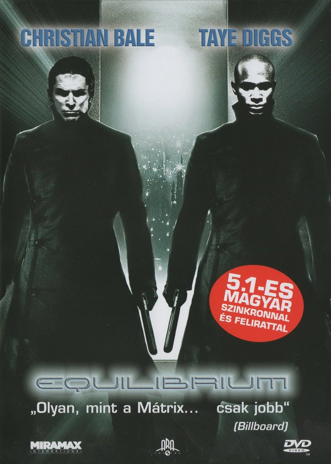 Equilibrium - Gyilkos nyugalom - Plakátok