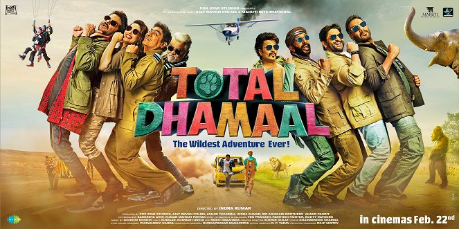 Total Dhamaal - Affiches