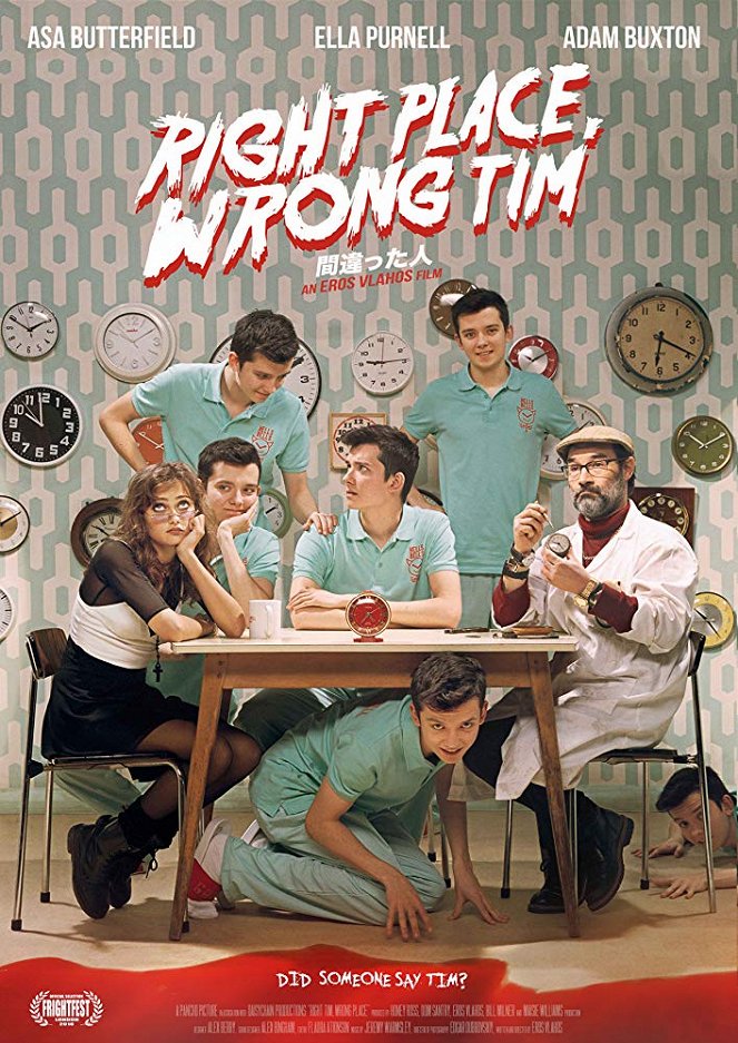 Right Place, Wrong Tim - Affiches