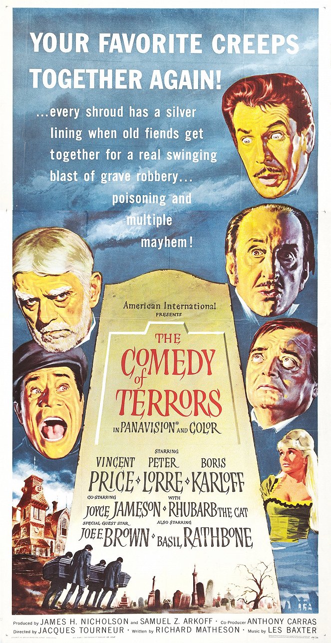 The Comedy of Terrors - Plakaty