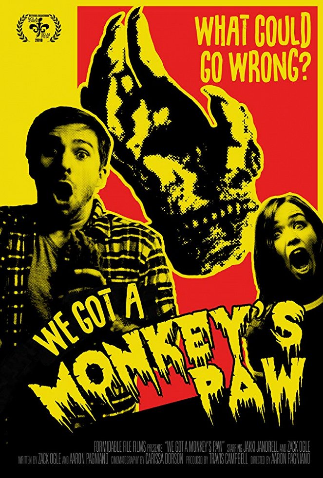 We Got a Monkey's Paw - Plakáty