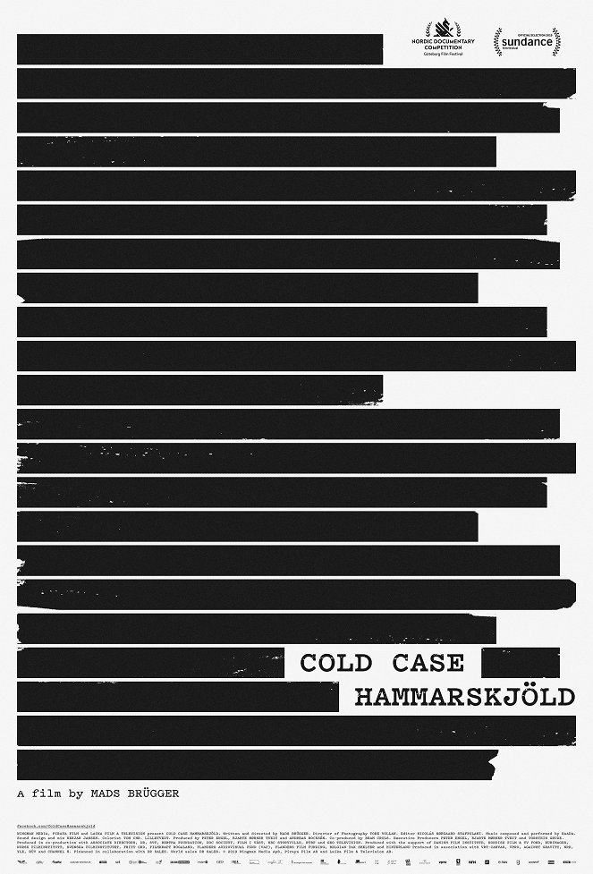 Cold Case Hammarskjöld - Julisteet