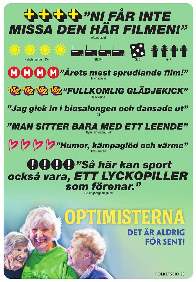 Optimistene - Plakate