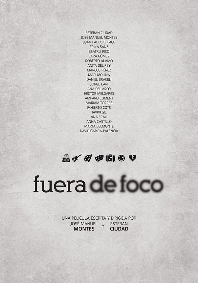 Fuera de foco - Carteles