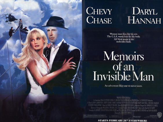 Memoirs of an Invisible Man - Cartazes