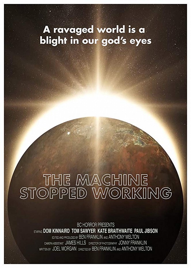The Machine Stopped Working - Affiches