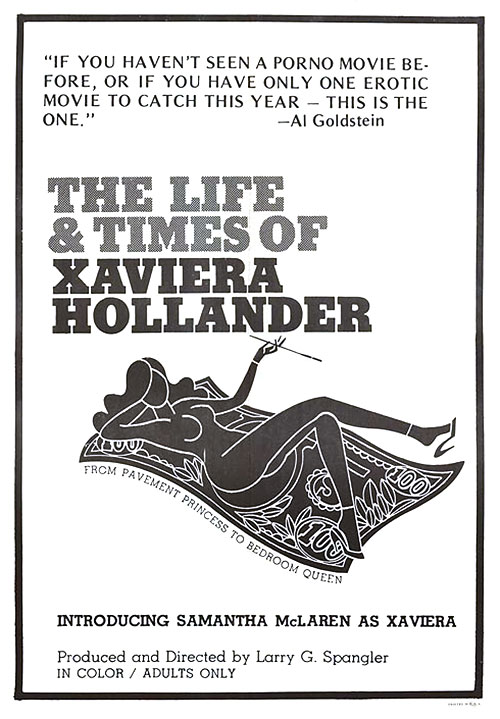 The Life and Times of Xaviera Hollander - Plagáty