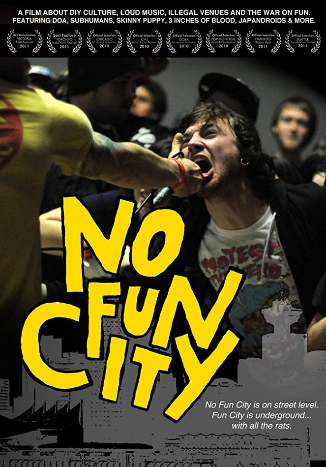 No Fun City - Cartazes