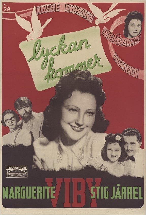 Lyckan kommer - Affiches