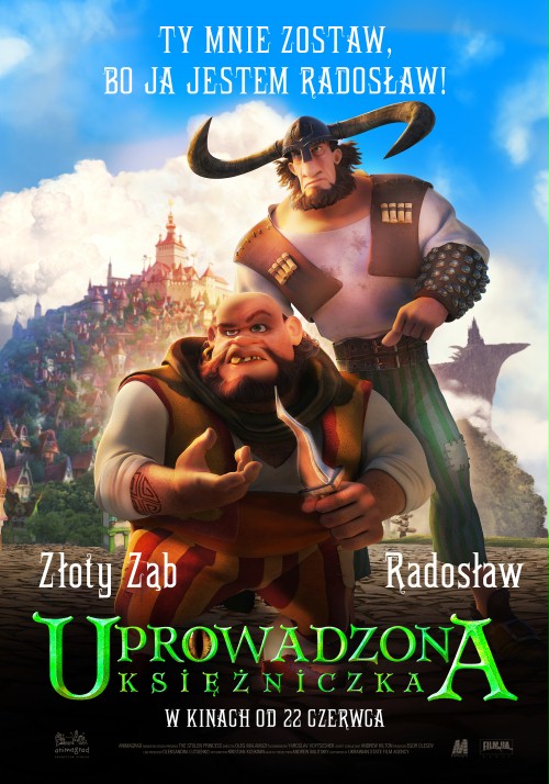 Uprowadzona księżniczka - Plakaty