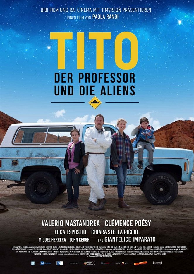 Tito, der Professor und die Aliens - Plakate