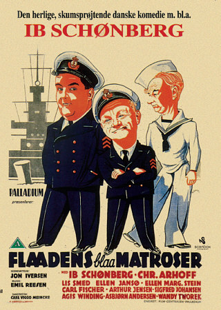 Flådens blå matroser - Plakáty