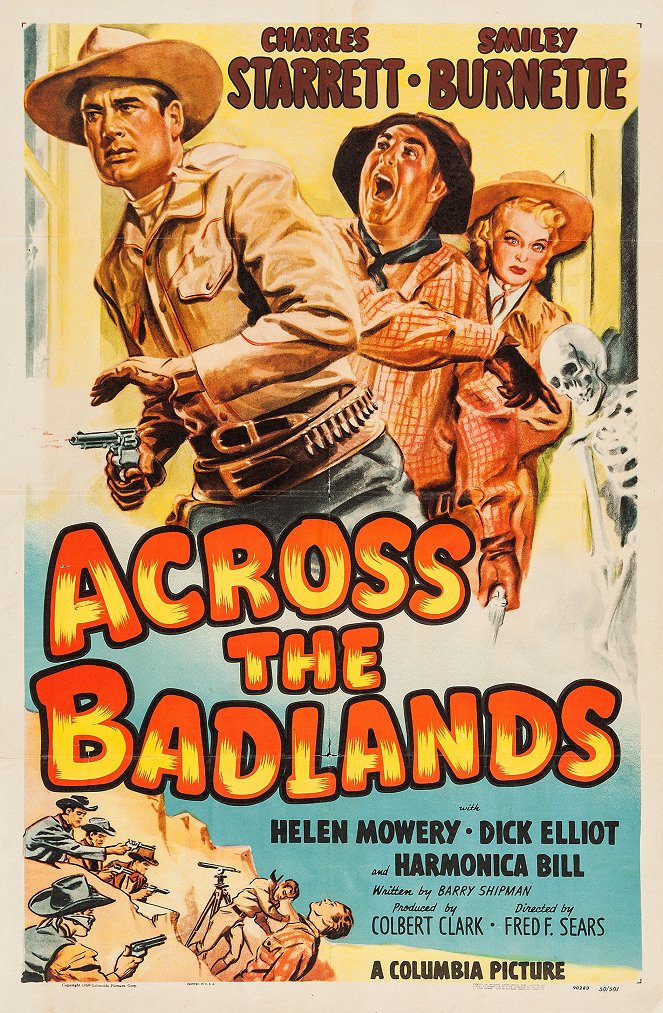 Across the Badlands - Plakate
