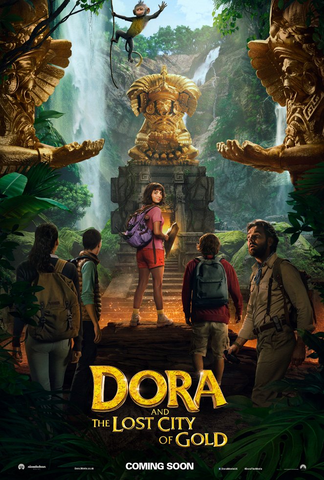 Dora a ztracené město - Plakáty