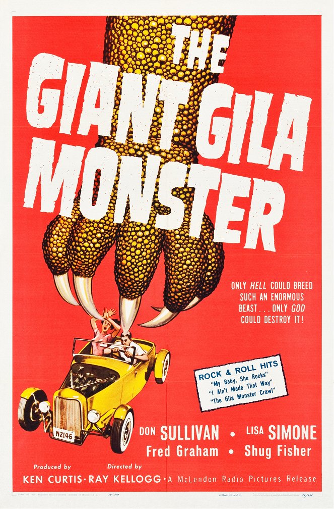 The Giant Gila Monster - Cartazes